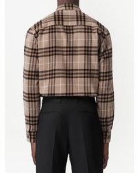 Burberry Check Pattern Flannel Shirt