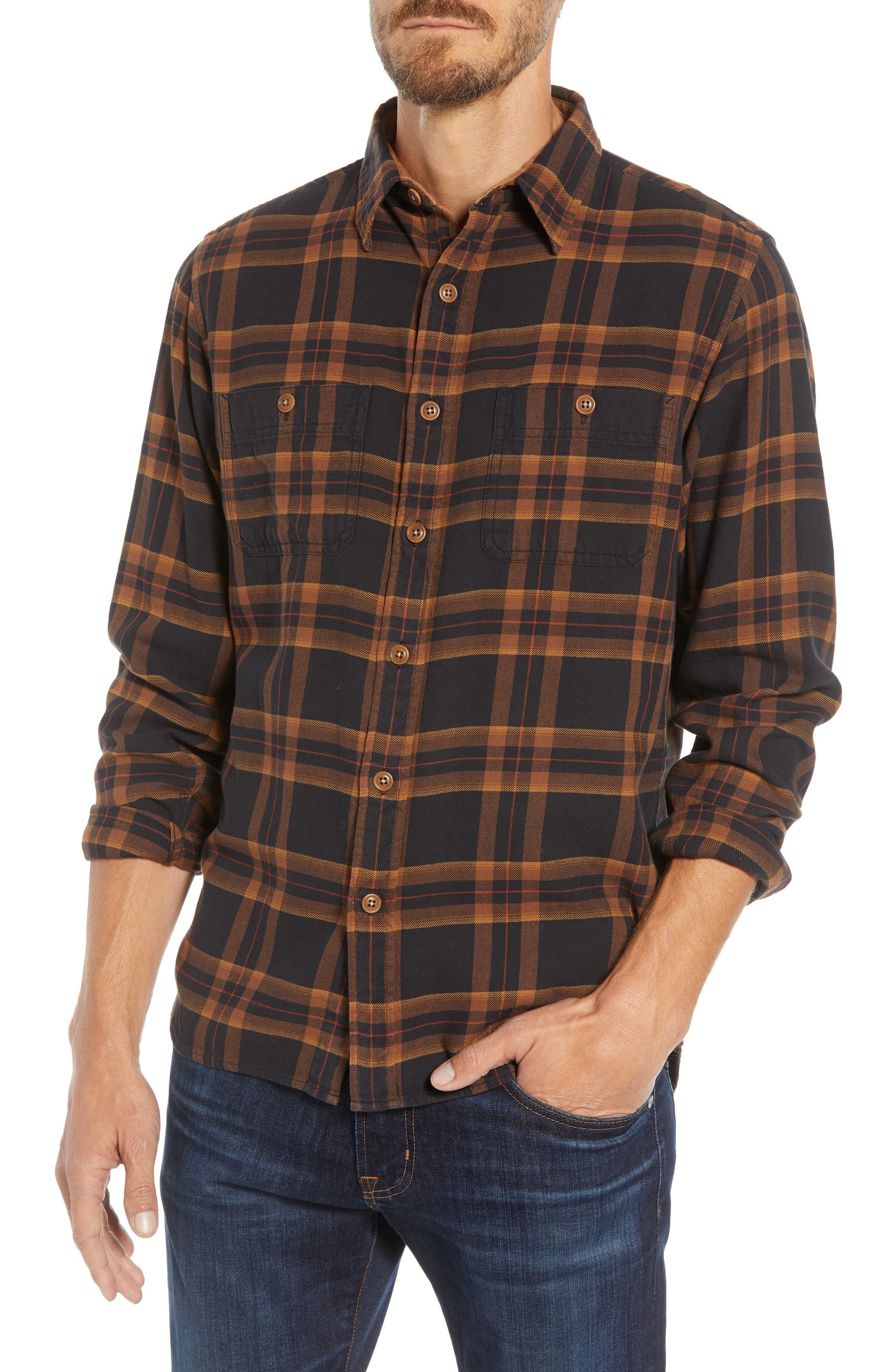 Frye Miles Regular Fit Plaid Flannel Workshirt, $128 | Nordstrom ...