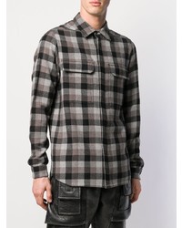 Rick Owens Concealed Button Shirt