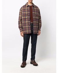 Levi's Made & Crafted Levis Made Crafted Check Print Oversized Shirt