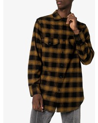 Song For The Mute Oversized Check Shirt
