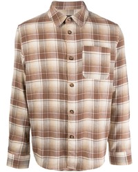 A.P.C. Plaid Button Up Shirt