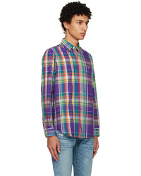 Polo Ralph Lauren Purple Plaid Shirt