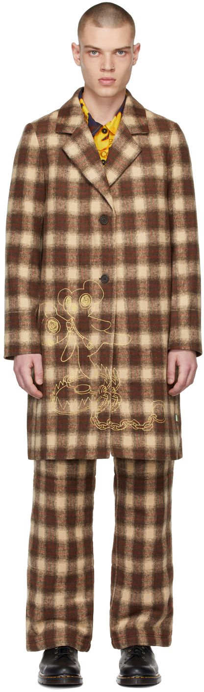 Marc Jacobs Brown Heaven By Bear Trap Trench Coat, $375 | SSENSE ...