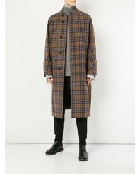 Wooyoungmi Classic Check Long Coat