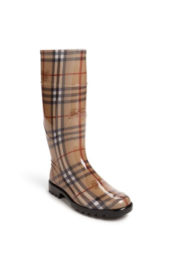 Burberry Tall Rain Boot, $225 | Nordstrom | Lookastic