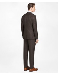 Brooks Brothers Own Make Plaid Deco Suit