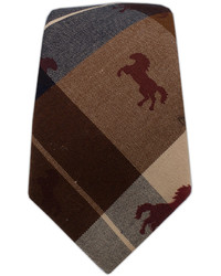 The Tie Bar Frontier Plaid Browns