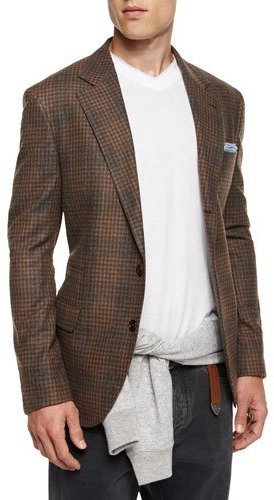 flannel sports coat