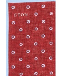 Eton Dot Linen Pocket Square