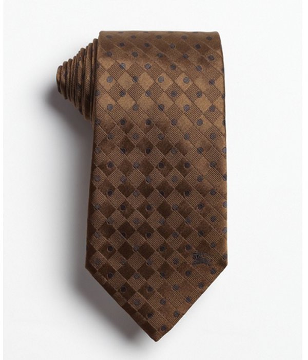 burberry polka dot tie