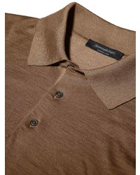 Ermenegildo Zegna Knitted Polo Shirt