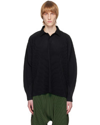 Homme Plissé Issey Miyake Black Monthly Color February Polo
