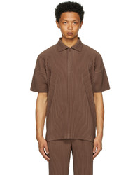 Homme Plissé Issey Miyake Brown Monthly Color May Polo