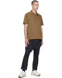 CCP Brown Polyester Polo