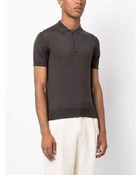 Valentino Garavani Knitted Short Sleeve Polo Shirt