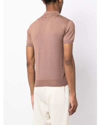 Valentino Garavani Knitted Short Sleeve Polo Shirt