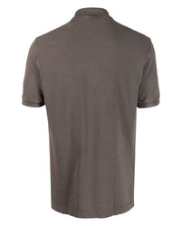 Drumohr Plain Short Sleeve Polo Shirt