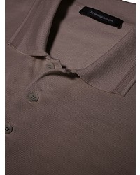 Ermenegildo Zegna Silk Cotton Polo Shirt