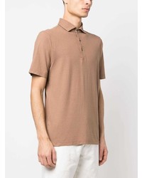 Lardini Spread Collar Polo Shirt