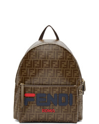Fendi Brown Mania Backpack