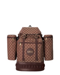 Gucci Large Gg Canvas Backpack