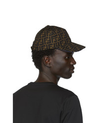 Fendi Brown And Blue Forever Cap
