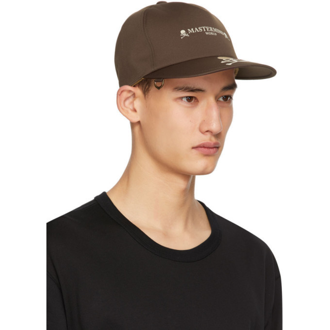 Mastermind World Brown Logo Cap, $365 | SSENSE | Lookastic