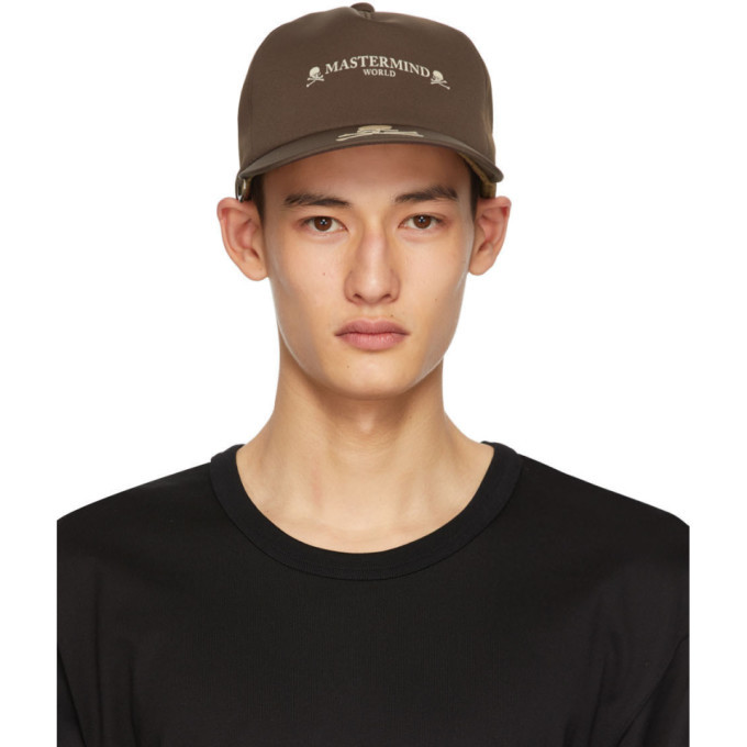 Mastermind World Brown Logo Cap, $365 | SSENSE | Lookastic