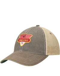 LEGACY ATHLETIC Gray Iowa State Cyclones Legacy Point Old Favorite Trucker Snapback Hat