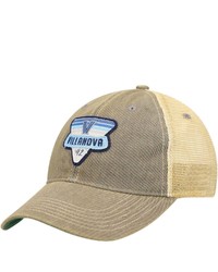 LEGACY ATHLETIC Gray Villanova Wildcats Legacy Point Old Favorite Trucker Snapback Hat