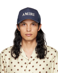 Amiri Navy Trucker Cap