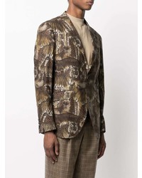 Etro Tiger Print Blazer