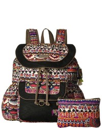Sakroots Artist Circle Flap Backpack Backpack Bags