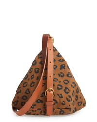 Madewell The Canvas Leopard Love Sling Bag