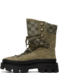 Misbhv Taupe The Ibiza Combat Boots