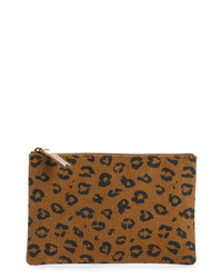 Madewell The Canvas Pouch Clutch In Painted Spots