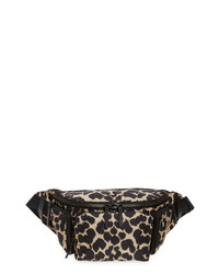 Dries Van Noten Leopard Print Belt Bag