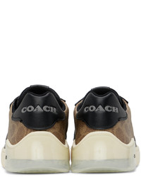 Coach 1941 Brown Black Citysole Court Sneakers