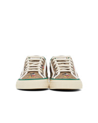 Gucci Brown Disney Edition Gg Tennis 1977 Sneakers