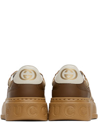 Gucci Brown Gg Sneakers