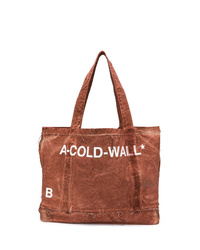 A-Cold-Wall* Distressed Printed Tote