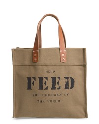 FEED Market Canvas Tote