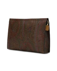 Etro Paisley Patterned Clutch Bag