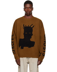 Études Brown Basquiat Edition Rei Self Portrait Sweater