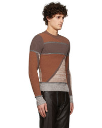 Gmbh Brown Knit Sweater