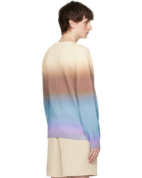 Solid Homme Multicolor Gradient Sweater