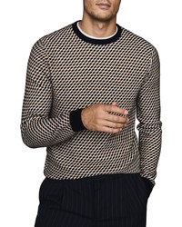 Reiss Warwick Jacquard Sweater