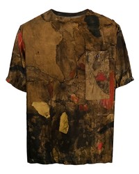 Uma Wang Abstract Print T Shirt