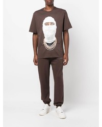 Ih Nom Uh Nit Balaclava Print Detail T Shirt